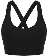 Tombo Medium Impact Core Bra | Black thumbnail 3