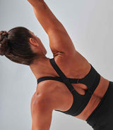 Tombo Medium Impact Core Bra | Black thumbnail 2