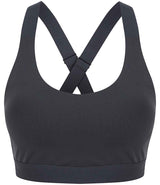 Tombo Medium Impact Core Bra | Charcoal thumbnail 1
