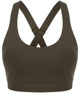 Tombo Medium Impact Core Bra | Olive Green thumbnail 1