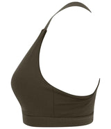 Tombo Medium Impact Core Bra | Olive Green thumbnail 3