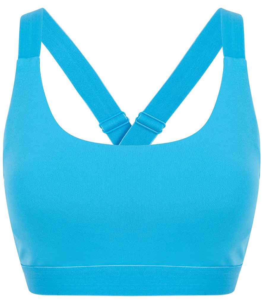 Tombo Medium Impact Core Bra | Turquoise Blue