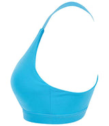 Tombo Medium Impact Core Bra | Turquoise Blue thumbnail 3