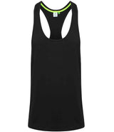 Tombo Muscle Vest | Black thumbnail 3