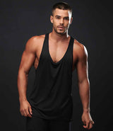 Tombo Muscle Vest | Black thumbnail 1