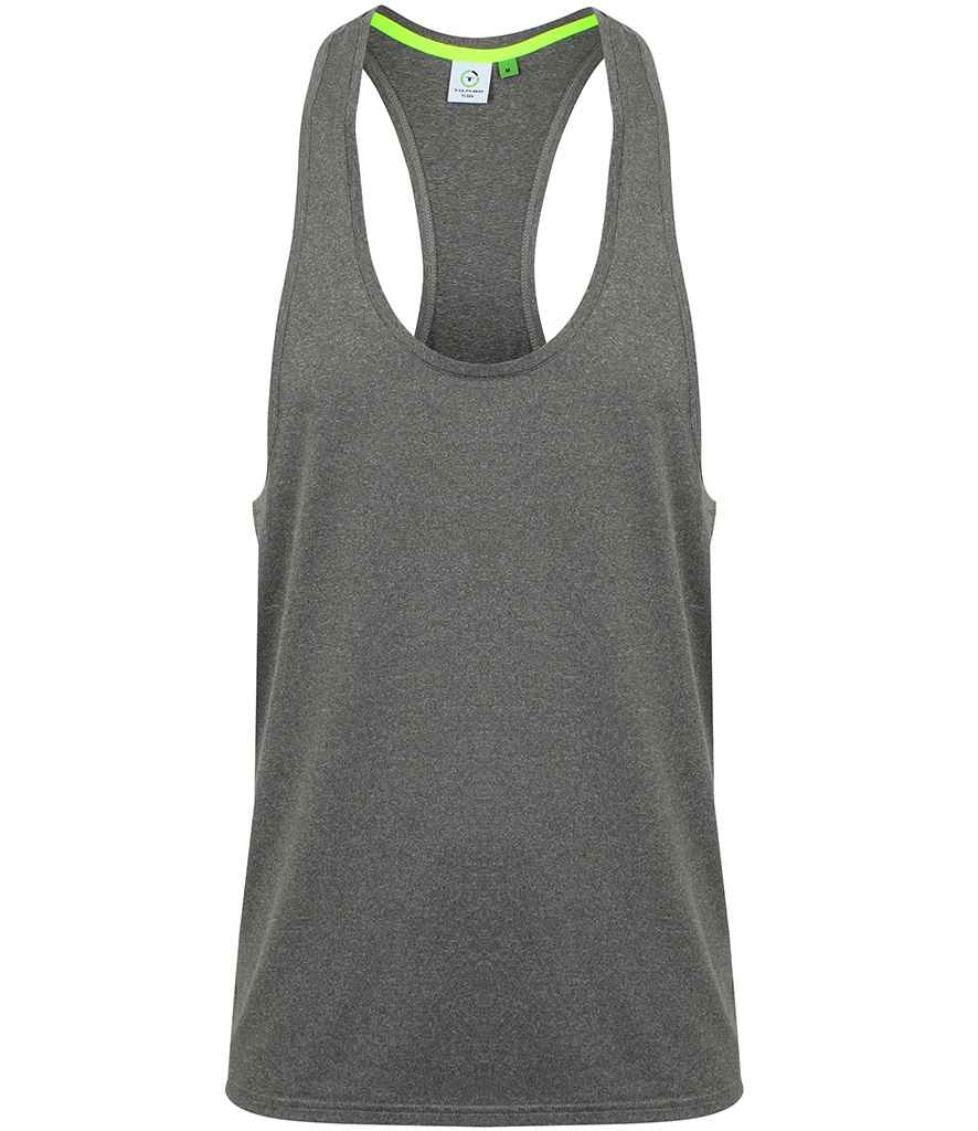 Tombo Muscle Vest | Grey Marl