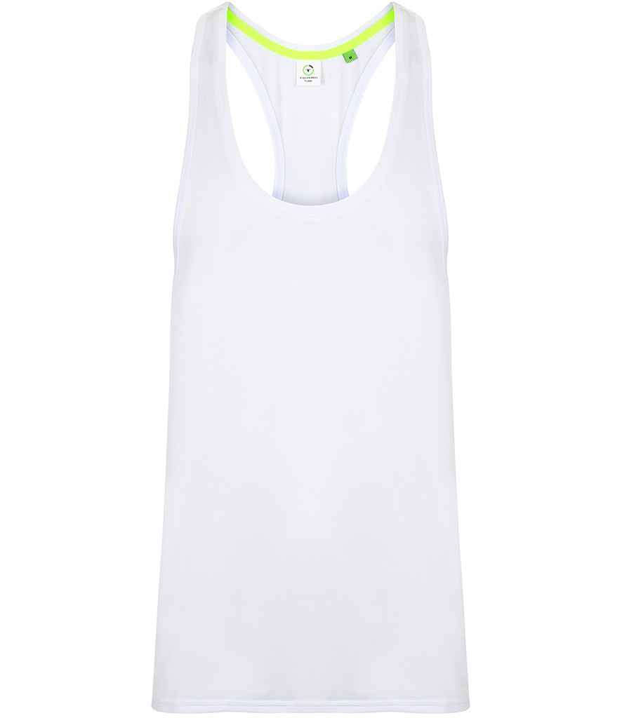 Tombo Muscle Vest | White