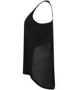 Tombo Ladies Open Back Vest | Black thumbnail 6