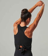 Tombo Ladies Open Back Vest | Black thumbnail 2