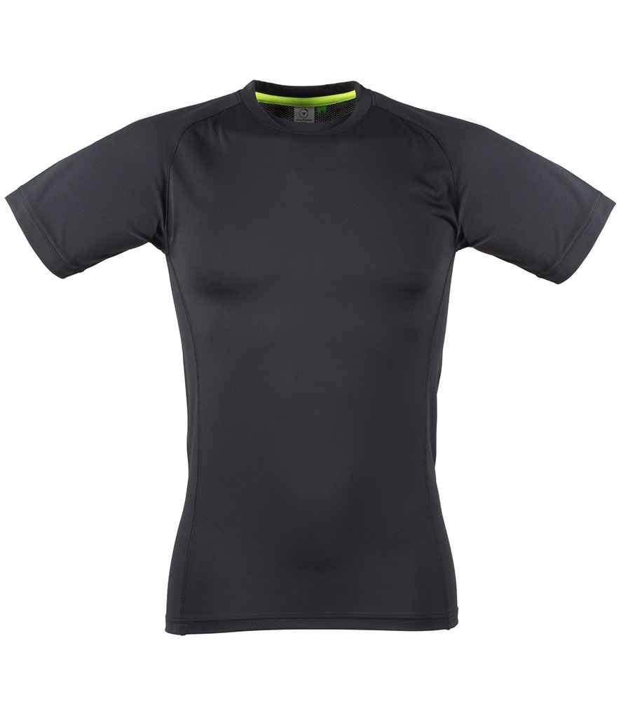 Tombo Slim Fit T-Shirt | Black/Black