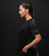 Tombo Ladies Over T-Shirt | Black thumbnail 3
