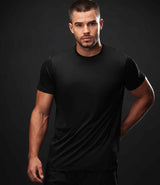Tombo Unisex Recycled Performance T-Shirt | Black thumbnail 1