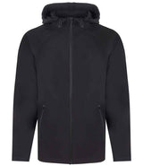 Tombo Unisex Technical Zip Through Hoodie | Black thumbnail 4