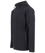 Tombo Unisex Technical Zip Through Hoodie | Black thumbnail 6