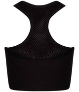 Tombo Kids Seamless Crop Top | Black thumbnail 4