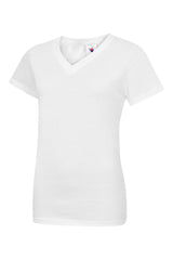 Ladies Classic V Neck T Shirt thumbnail 5