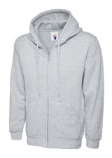 Adults Classic Full Zip Hooded Sweatshirt thumbnail 5