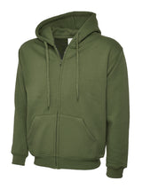 Adults Classic Full Zip Hooded Sweatshirt thumbnail 7