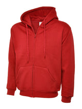 Adults Classic Full Zip Hooded Sweatshirt thumbnail 8