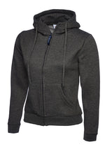 Ladies Classic Full Zip Hooded Sweatshirt thumbnail 2