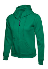 Ladies Classic Full Zip Hooded Sweatshirt thumbnail 4