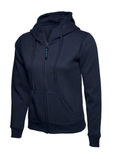 Ladies Classic Full Zip Hooded Sweatshirt thumbnail 5