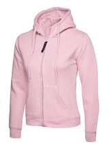 Ladies Classic Full Zip Hooded Sweatshirt thumbnail 7