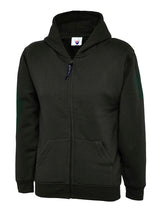 Childrens Classic Full Zip Hooded Sweatshirt thumbnail 2