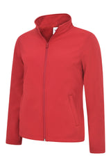 Ladies Classic Full Zip Soft Shell Jacket thumbnail 3