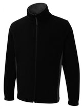 Two Tone Full Zip Fleece Jacket thumbnail 1