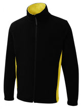Two Tone Full Zip Fleece Jacket thumbnail 3