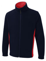 Two Tone Full Zip Fleece Jacket thumbnail 5