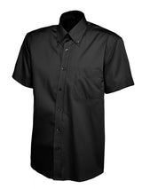Mens Pinpoint Oxford Half Sleeve Shirt thumbnail 1