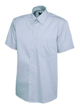 Mens Pinpoint Oxford Half Sleeve Shirt thumbnail 3