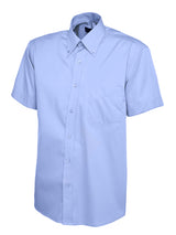 Mens Pinpoint Oxford Half Sleeve Shirt thumbnail 4