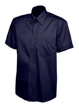 Mens Pinpoint Oxford Half Sleeve Shirt thumbnail 5