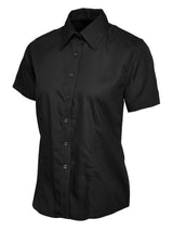 Ladies Poplin Half Sleeve Shirt thumbnail 1