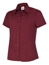 Ladies Poplin Half Sleeve Shirt thumbnail 2