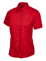 Ladies Poplin Half Sleeve Shirt thumbnail 9