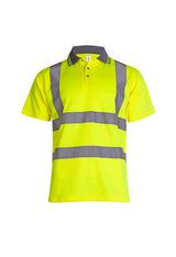 Hi Viz Short Sleeve Polo Shirt thumbnail 2