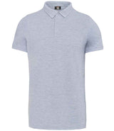 WK Designed to Work Stud Piqué Polo Shirt | Oxford Grey thumbnail 1