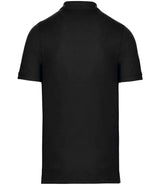 WK Designed to Work Anti-Bacterial Piqué Polo Shirt | Black thumbnail 2