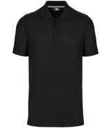 WK Designed to Work Anti-Bacterial Piqué Polo Shirt | Black thumbnail 1