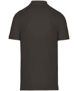 WK Designed to Work Anti-Bacterial Piqué Polo Shirt | Dark Grey thumbnail 2