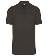 WK Designed to Work Anti-Bacterial Piqué Polo Shirt | Dark Grey thumbnail 1
