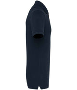 WK Designed to Work Anti-Bacterial Piqué Polo Shirt | Navy thumbnail 3