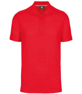 WK Designed to Work Anti-Bacterial Piqué Polo Shirt | Red thumbnail 1