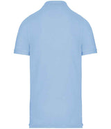 WK Designed to Work Anti-Bacterial Piqué Polo Shirt | Sky Blue thumbnail 2