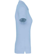 WK Designed to Work Ladies Anti-Bacterial Piqué Polo Shirt | Sky Blue thumbnail 3