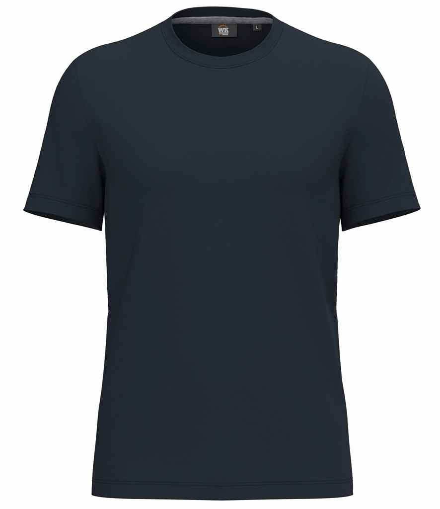 WK Designed to Work Anti-Bacterial Short Sleeve T-Shirt | Navy